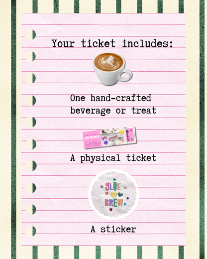 Glue & Brew Junk Journal Meetup: August 21, 2026
