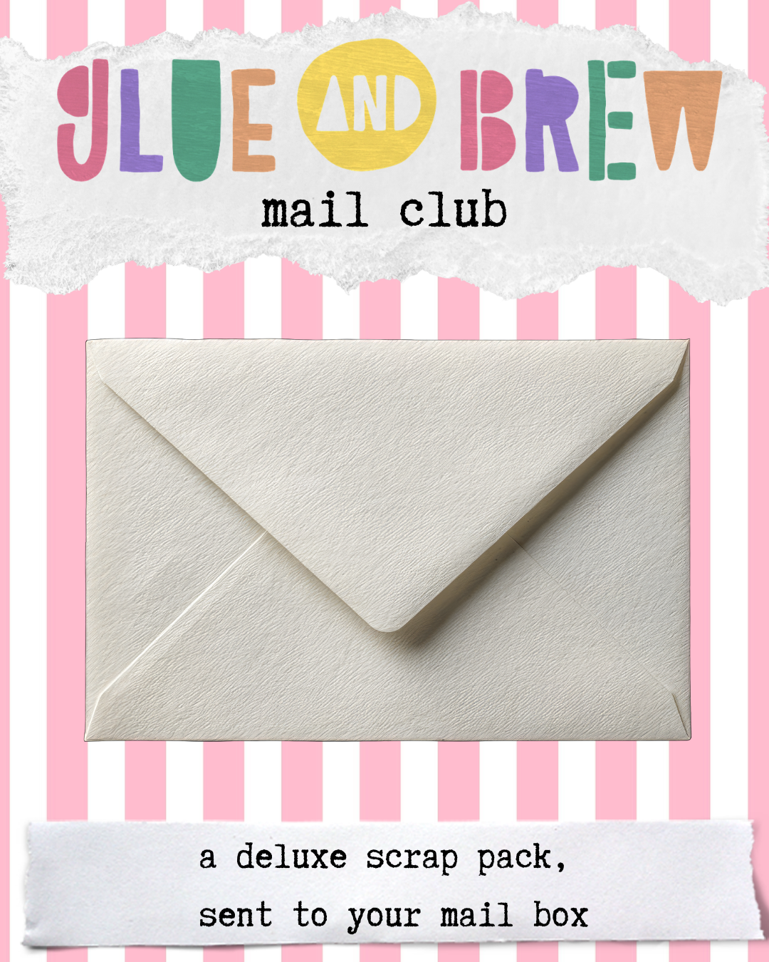 Glue & Brew Mail Club - Monthly Subscription